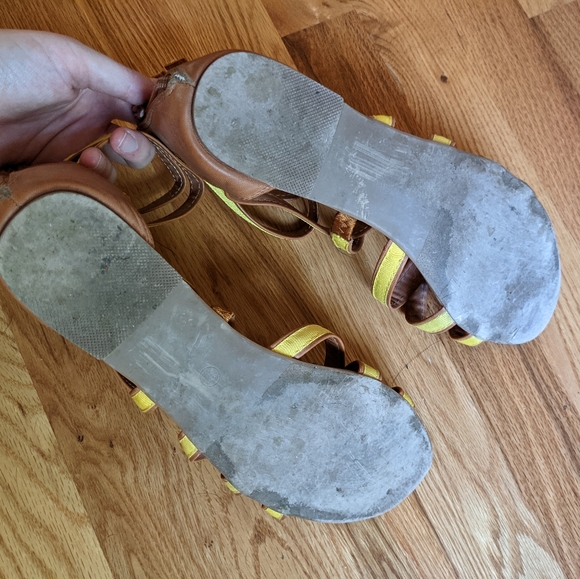 Diba yellow gladiator sandals - Picture 4 of 5
